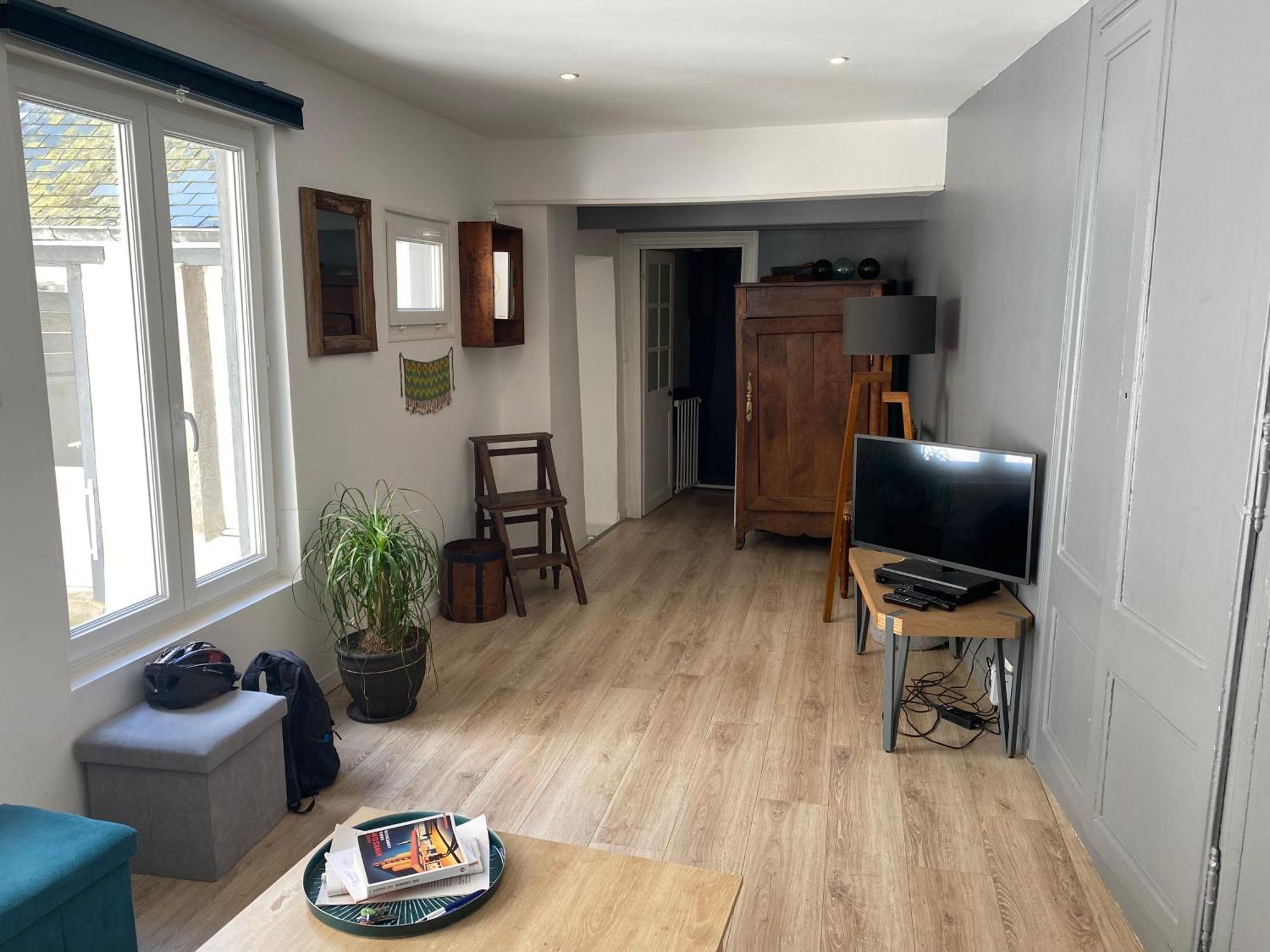 Maisonnette De Charme Avec Cour Privative Haute-Ville Granville Exteriör bild
